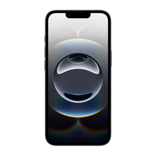 Apple iPhone 16e Black 128GB front view